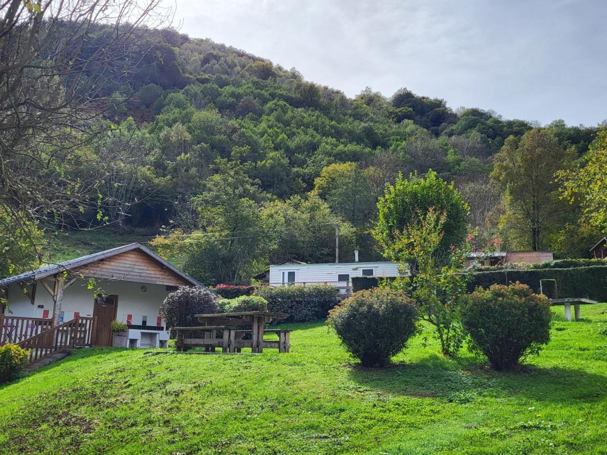 Camping Ixtila Mobilhome Betzuela Larrau Exteriér fotografie
