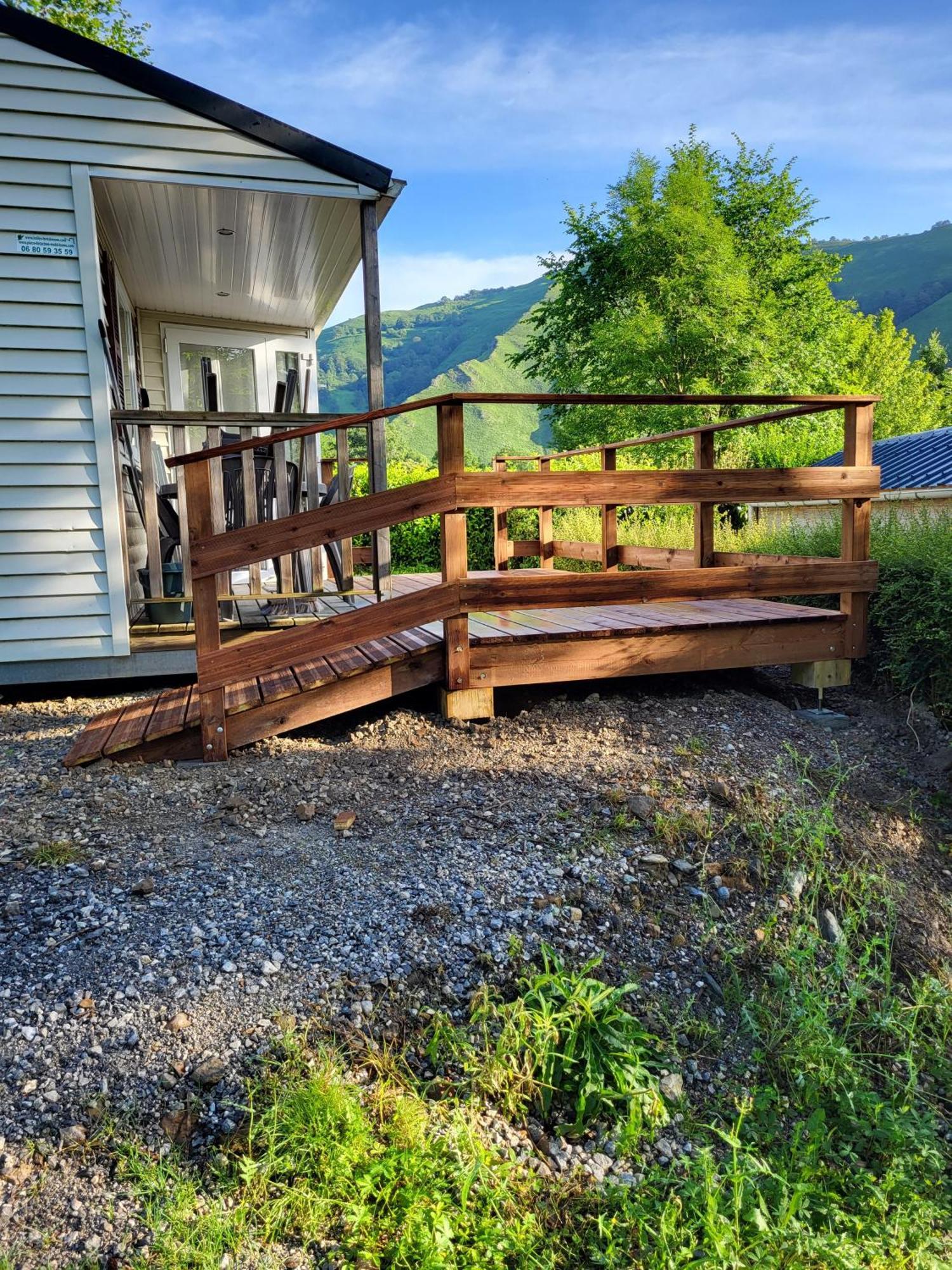Camping Ixtila Mobilhome Betzuela Larrau Exteriér fotografie