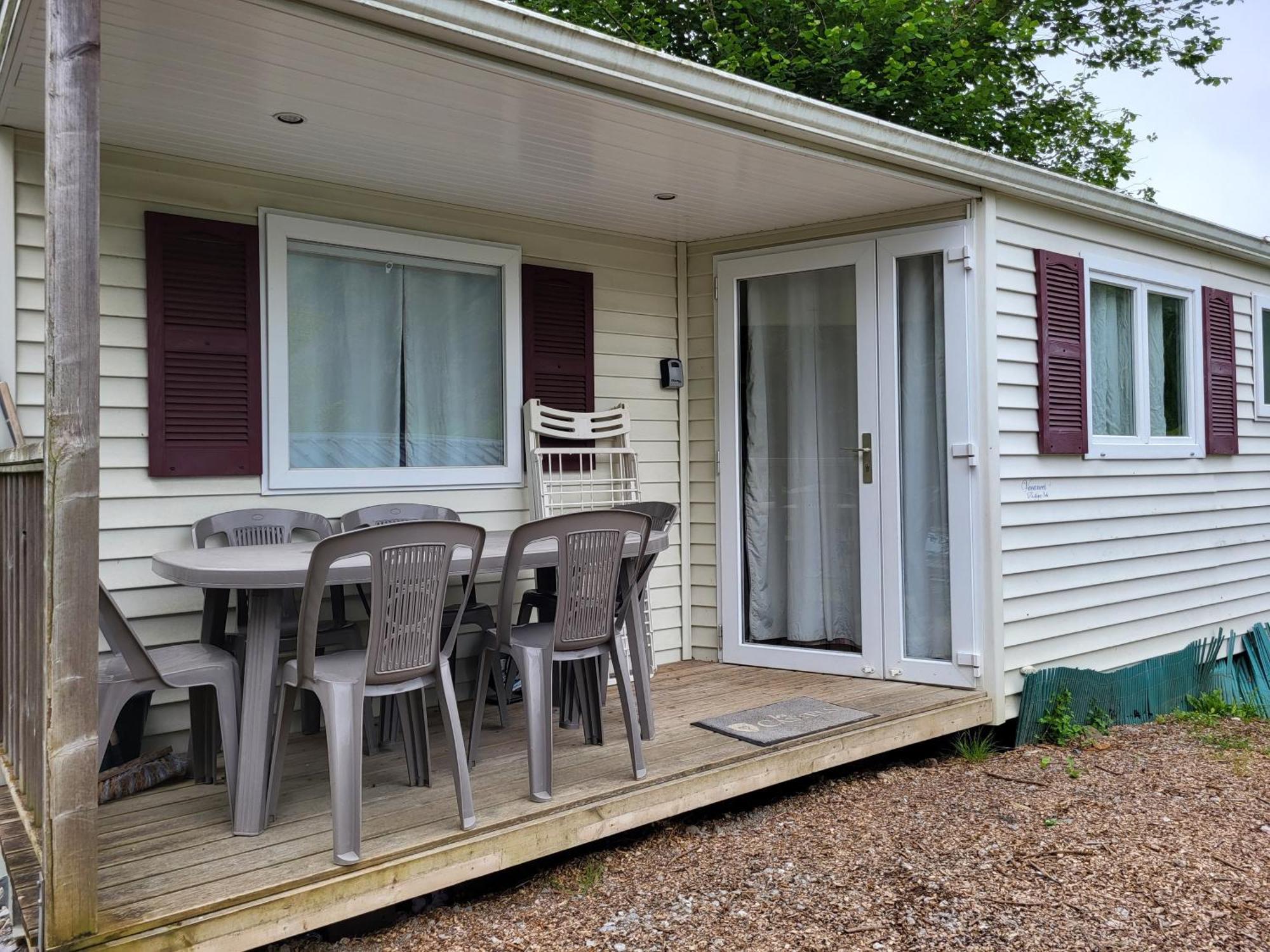 Camping Ixtila Mobilhome Betzuela Larrau Exteriér fotografie