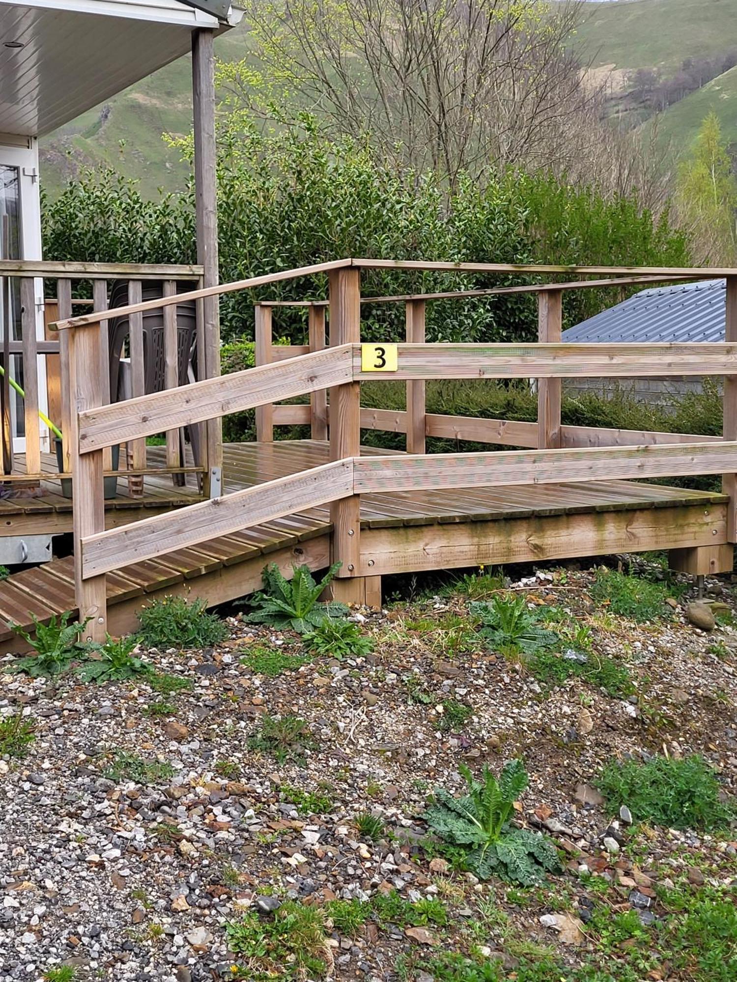 Camping Ixtila Mobilhome Betzuela Larrau Exteriér fotografie